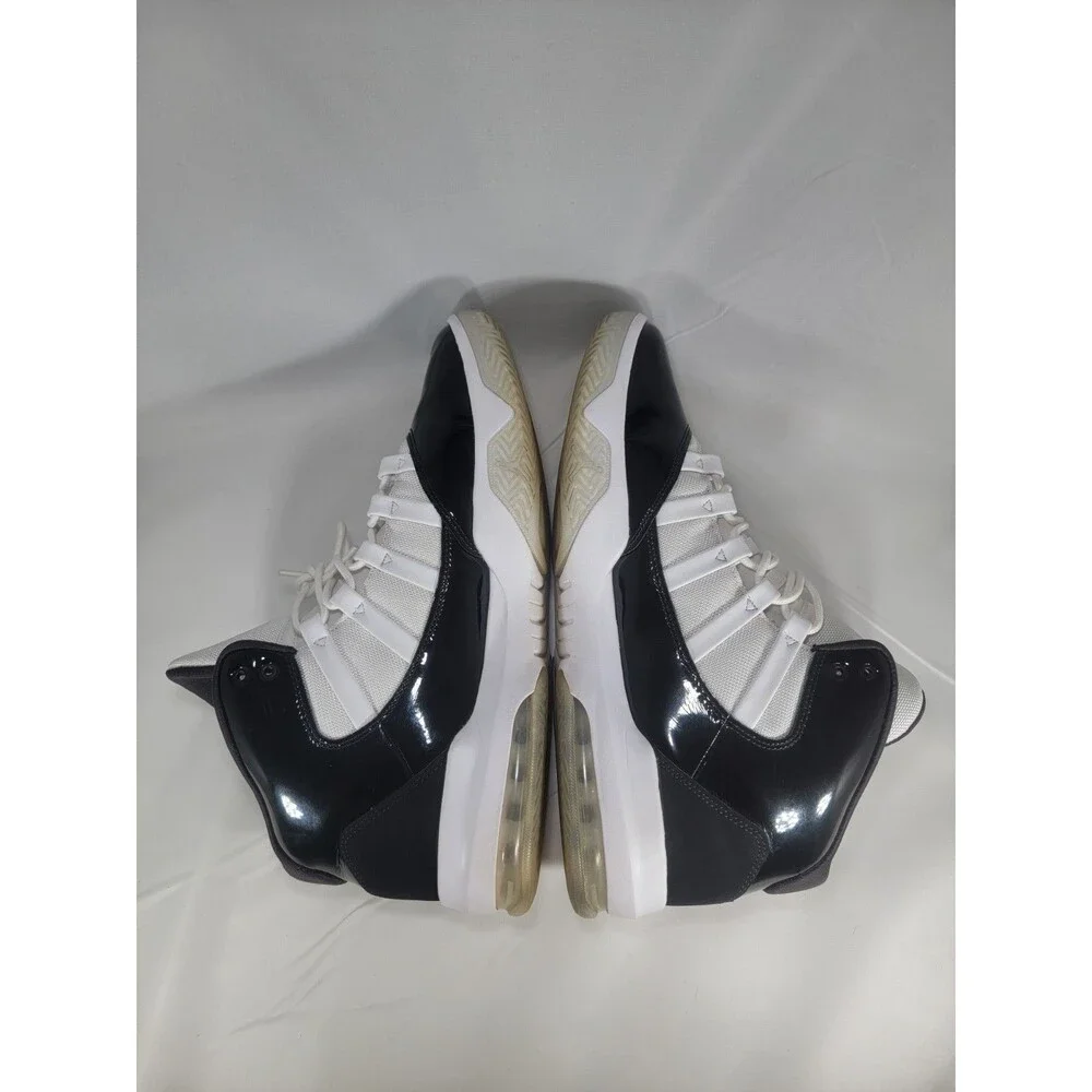Jordan Max Aura Men's Sneakers Size 14 AQ9084-011 Black & White No insoles!